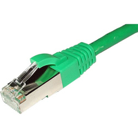 Cablenet 20m Cat6 RJ45 Green F/UTP LSOH 26AWG Snagless Booted Patch Lead