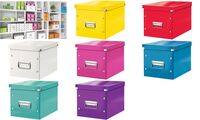 LEITZ Ablagebox Click & Store WOW Cube M, pink (80610923)