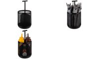 APS Besteckbehälter DART, aus Metall, schwarz (6451198)