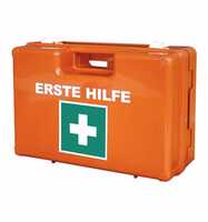 Lüllmann Erste-Hilfe-Koffer "S", mit Füllung gem. DIN 13157, inkl. Wandhalterung