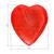 Detailansicht Gel heating pad "Heart", red