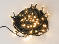 LIGHT CREATIONS SPINLIGHT LED - 3 M - 250 LEDS - ARIZONA WHITE (NARANJA PÁLIDO) - CABLE NEGRO - MODULADOR - 31V