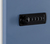 Lot de 2 portes Lockers - Bleu argile - Serrure à code