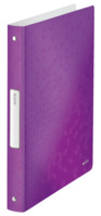 Ringbuch WOW, A4, PP, 4 Ringe, 25 mm, violett