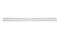 Drahtbinderücken WireBind, A4, Nr. 8, 12,5 mm, 100 Stück, silber