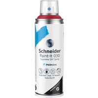 Schneider Schreibgeräte Paint-It 030 Supreme DIY Spray acrielverf 200 ml Rood Spuitbus