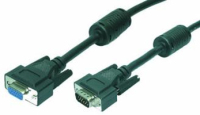 LogiLink 5m VGA kabel VGA VGA (D-Sub) Czarny