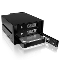 ICY BOX IB-543SSK disk array Desktop Zwart