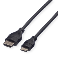 ROLINE 11.04.5580 cable HDMI 2 m HDMI tipo A (Estándar) HDMI tipo D (Micro) Negro