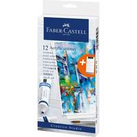 Faber-Castell 379212 peinture acrylique 20 ml Multicolore Tube
