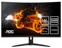 AOC G1 CQ32G1 LED display 81.3 cm (32") 2560 x 1440 pixels Quad HD LCD Black