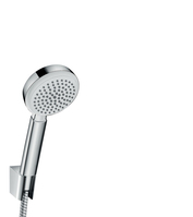 Hansgrohe Crometta 100 Chrom, Weiß 1,25 m