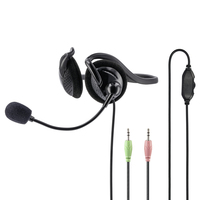 Hama 00139920 headphones/headset Wired Neck-band Office/Call center Black