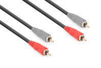 Vonyx CX340-3 Audio-Kabel 3 m 2 x RCA Schwarz