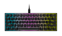 Corsair K65 RGB Mini Tastatur USB QWERTY US Englisch Schwarz
