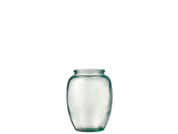BITZ 12150 Vase Becherförmige Vase Glas Grün