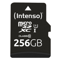Intenso microSD 256GB UHS-I Perf CL10| Performance Klasa 10