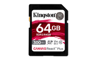 Kingston Technology Canvas React Plus 64 GB SD UHS-II Klasa 10