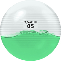 REAXXER Reax Flui Medizinball 5 kg Grün, Transparent