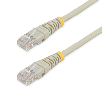 StarTech.com Cat5e Patch Cable with Molded RJ45 Connectors - 25 ft. - Gray