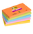 Post-It 7100258793 öntapadó jegyzettömb Téglalap alakú Kék, Zöld, Narancssárga, Rózsaszín, Sárga 90 lapok