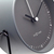 NeXtime Berlin Tisch Quartz clock Rund Grau