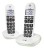 Doro PhoneEasy 110 DECT-Telefon Anrufer-Identifikation Weiß