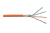 Digitus CAT 7 S-FTP Installationskabel, 1200 MHz Eca (EN 50575), AWG 23/1, 1000 m Trommel, Simplex, Farbe Orange