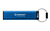 Kingston Technology IronKey Keypad 200 USB flash meghajtó 8 GB USB A típus 3.2 Gen 1 (3.1 Gen 1) Kék