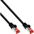 InLine Patch Cable S/FTP PiMF Cat.6 250MHz copper halogen free black 7.5m
