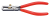 Knipex 11 01 160 kabel stripper Rood