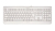 CHERRY KC 1068 Corded Sealed Keyboard, Pale Grey, USB (QWERTY - UK)