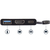 StarTech.com USB-C multiport adapter met HDMI USB 3.0 poort 60W PD zwart