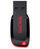 SanDisk Cruzer Blade USB flash meghajtó 128 GB USB A típus 2.0 Fekete, Vörös