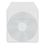 MediaRange BOX64 custodia CD/DVD Custodia a tasca 1 dischi Grigio
