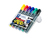 Staedtler Lumocolor marcador permanente Punta de cincel Negro, Azul, Verde, Rojo, Violeta, Amarillo 6 pieza(s)