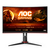AOC G2 CQ27G2U/BK számítógép monitor 68,6 cm (27") 2560 x 1440 pixelek Quad HD LED Fekete, Vörös
