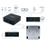 Origin Storage USB-C/A Docking Station with 85w PD including USB-C to Cable - EU Power