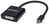 Manhattan 322485 video átalakító kábel Mini DisplayPort DVI-I Fekete