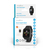 Nedis BTSW002BK smartwatch / sport watch 3,56 cm (1.4") LCD Digitaal Zwart