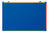 Bi-Office MB0707866 magnetisch bord Geglazuurd 900 x 600 mm Blauw, Rood, Wit, Geel, Groen