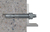 Fischer 505528 horgonycsavar és tipli 100 db Bővítő kapcsolathely 75 mm