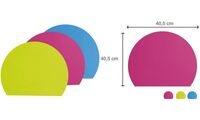 PAGNA Sous-main Trend, demi-cercle, couleurs assorties (62175200)