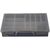 Raaco Kleinteilebox, Polypropylen Grau, Transparent, 17 Fächer, 57mm x 340mm x 265mm