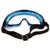 RS PRO Schutzbrille, Carbonglas, Klar, belüftet, Rahmen aus PVC