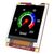 4D Systems Farb-LCD 1.44Zoll, 128 x 128pixels, 26 x 27mm Lichtdurchlässig