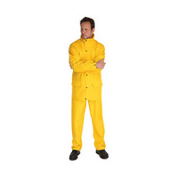 Endurance Waterproof PU Yellow Trousers - Size M