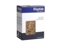 Elastiek Kangaro nr. 77 125x8,0mm 100 gram naturel