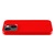 Cellularline tok iPhone 13 SENSATIONIPH13R puha műanyag tok Microban® technológiával, piros