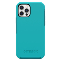 OtterBox Symmetry antimicrobiana iPhone 12 / iPhone 12 Pro Rock Candy - Azul - Funda
